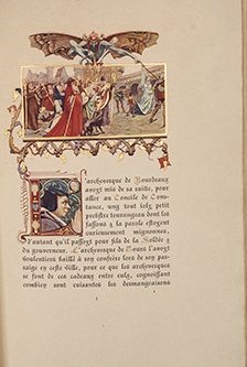 Artwork by Edmond Malassis, La belle Imperia. Conte drolatique. Paris, Made of engraved on wood or in heliogravure