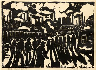 Tunis Ponsen Linocut - Tunis Ponsen