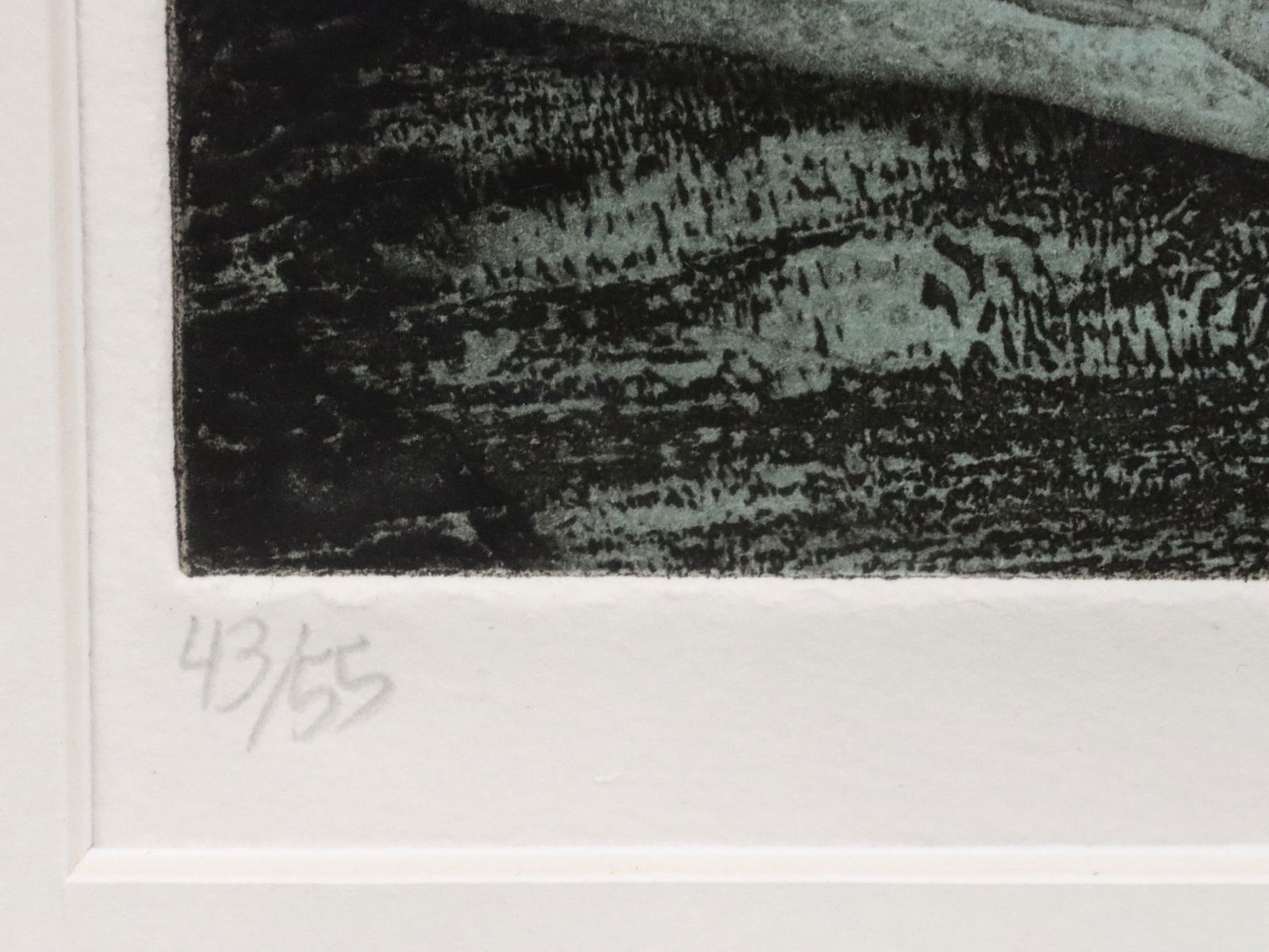 Artwork by Ruth Weisberg, 2 R. Weisberg Monoprints, Made of Etchings with Aquatint on paper