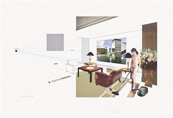 Chiara & Chair by Richard Hamilton, 2004