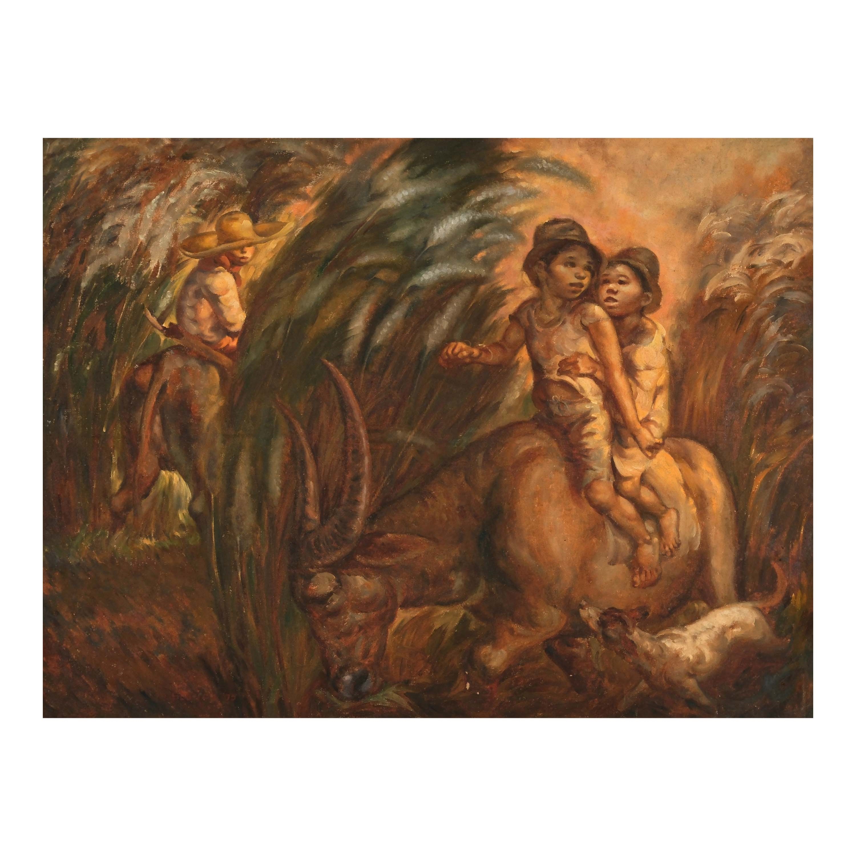 Artwork by Juan Suárez Blanco, Untitled, Made of oil on canvas