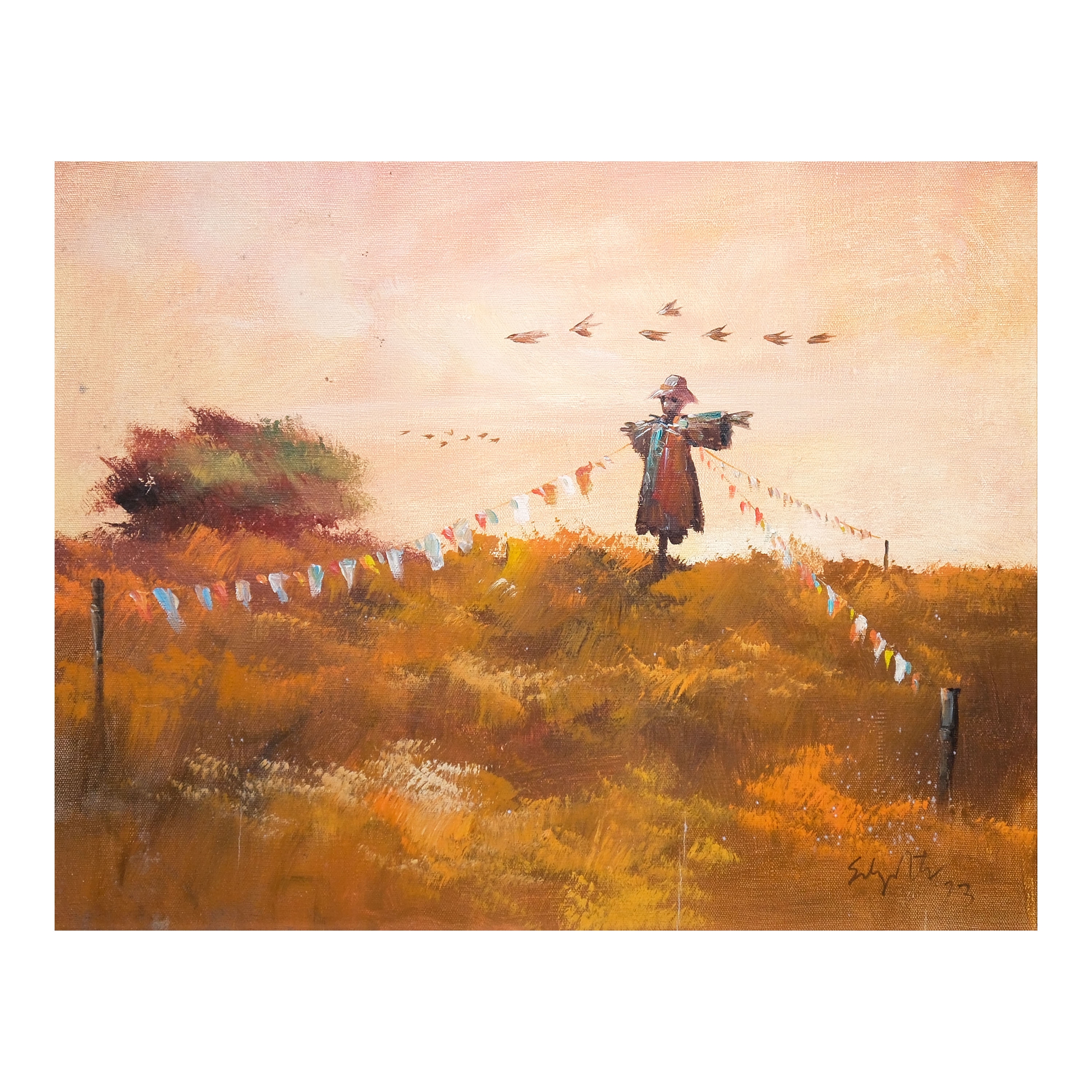 Edgar Doctor | a.) Scarecrowb.) Untitledc.) Oraciond.) Abstract | MutualArt