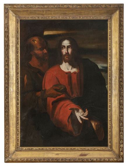 DIPINTO LA TENTAZIONE DI CRISTO DI ARTEMISIA GENTILESCHI by Artemisia Gentileschi, 1630