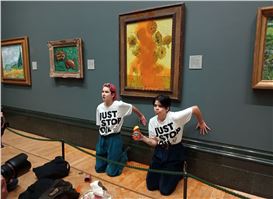 UK Museum Directors Say Climate Protests in Galleries ‘Have to Stop’