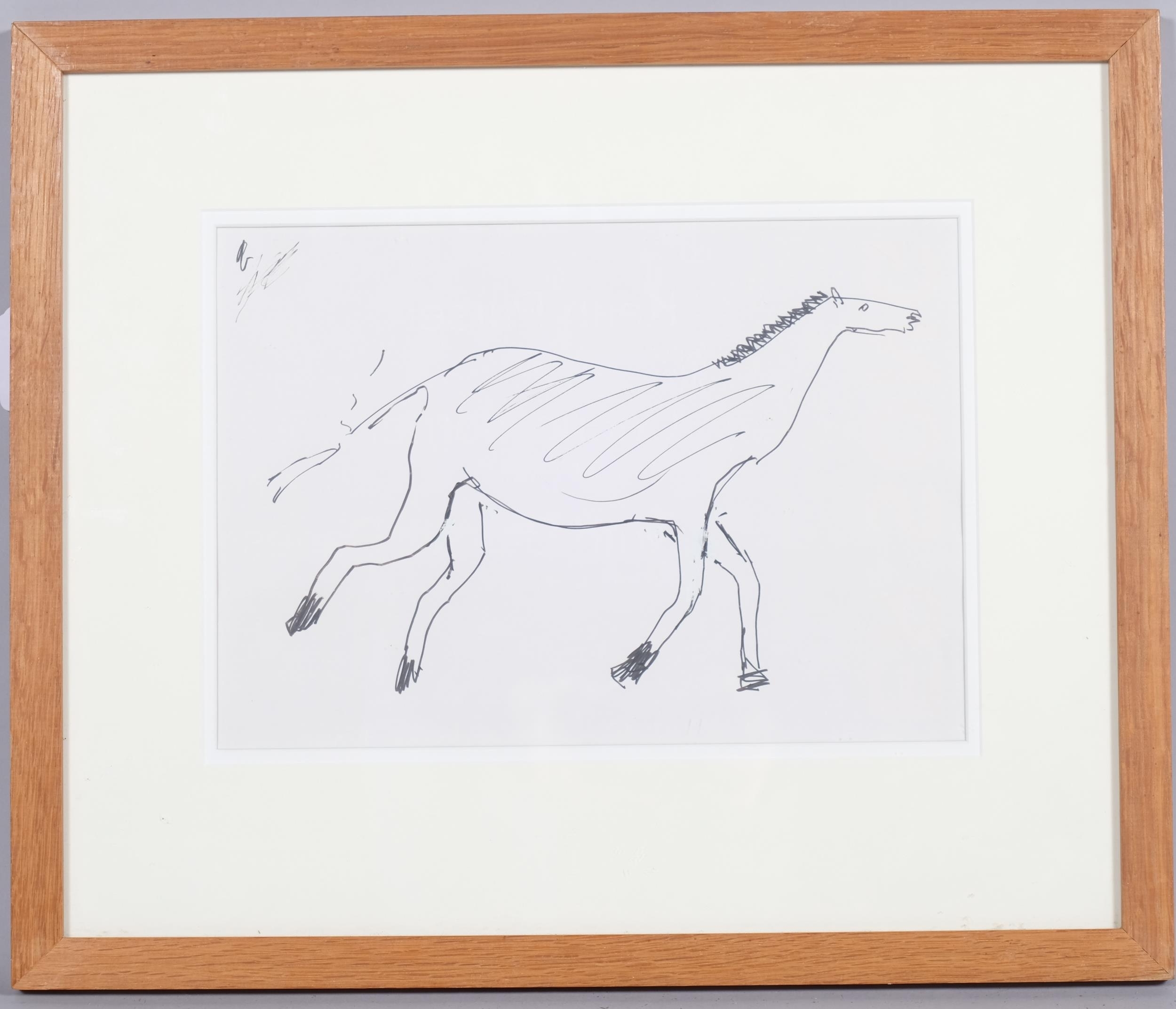 Kenneth Armitage | ink drawing (1997) | MutualArt