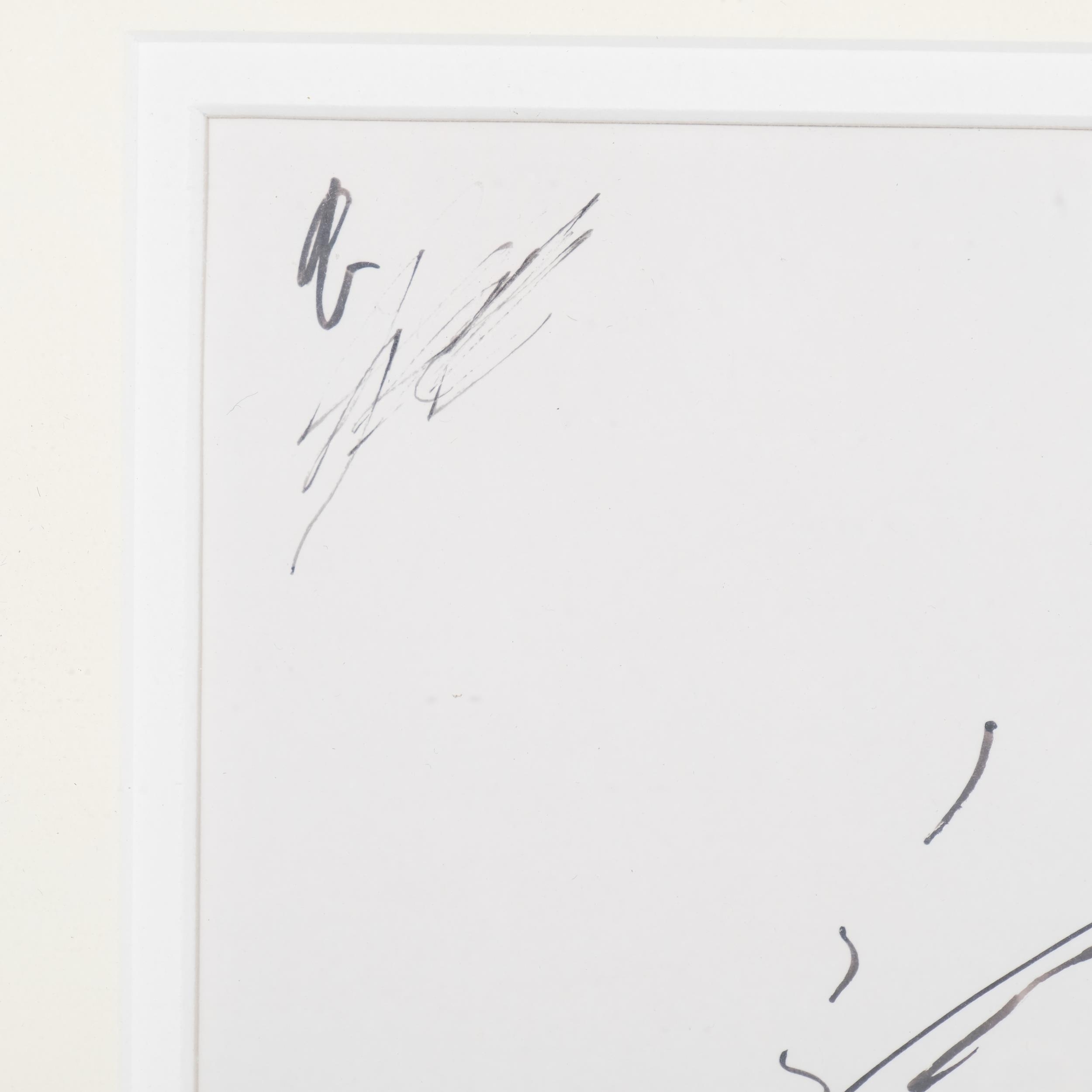 Kenneth Armitage | ink drawing (1997) | MutualArt