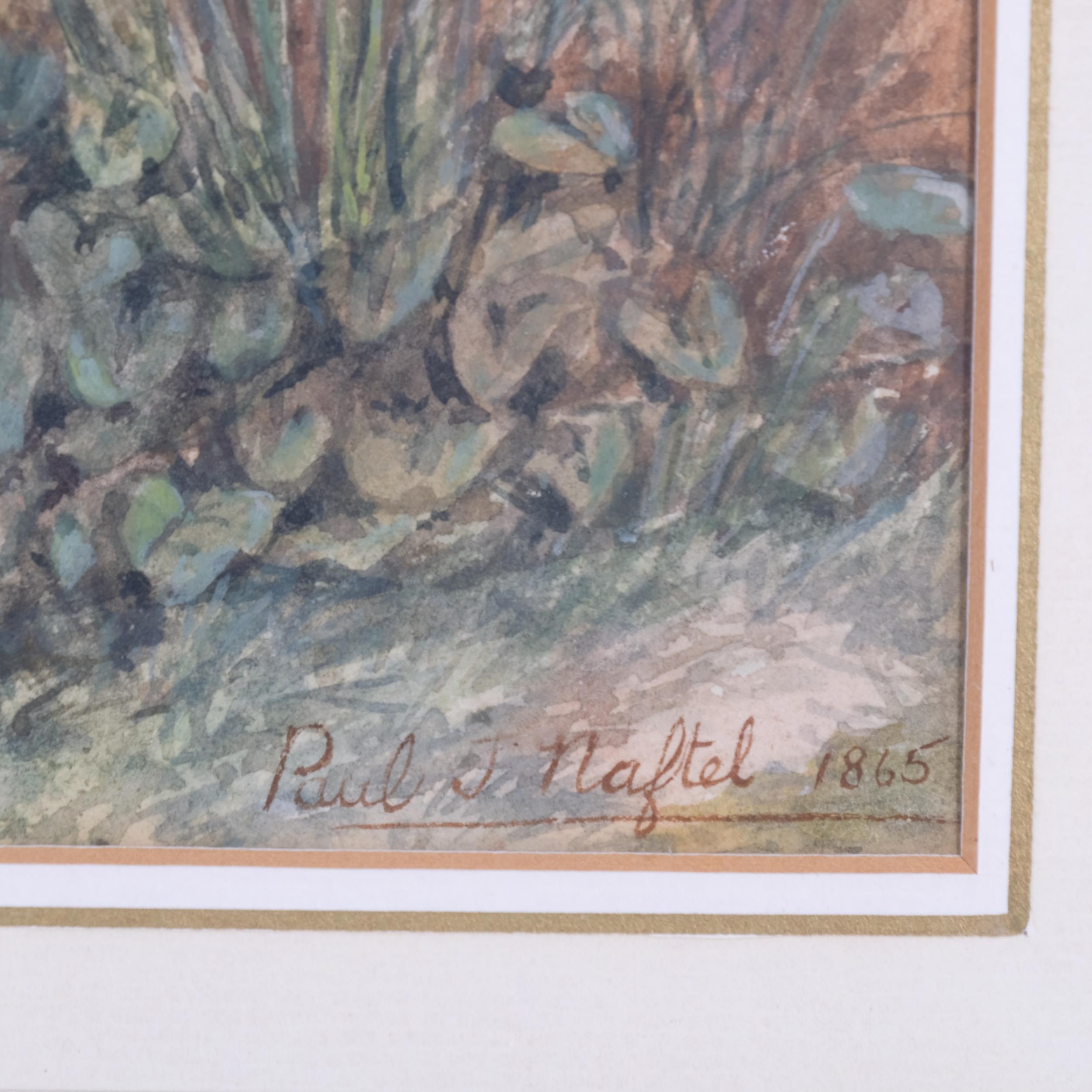 Paul Jacob Naftel | watercolour (1865) | MutualArt