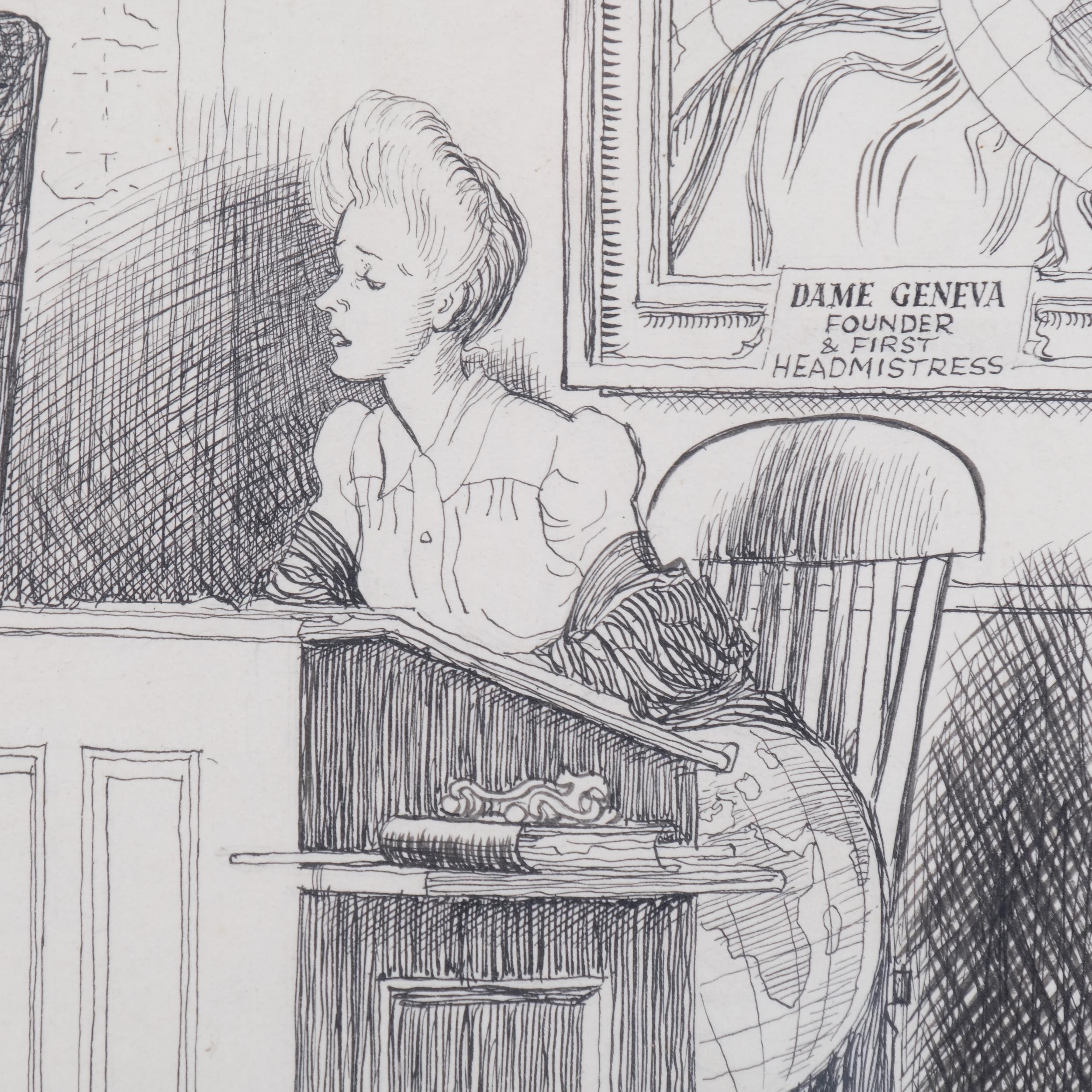 Leslie Gilbert Illingworth | original pen and ink political cartoon ...