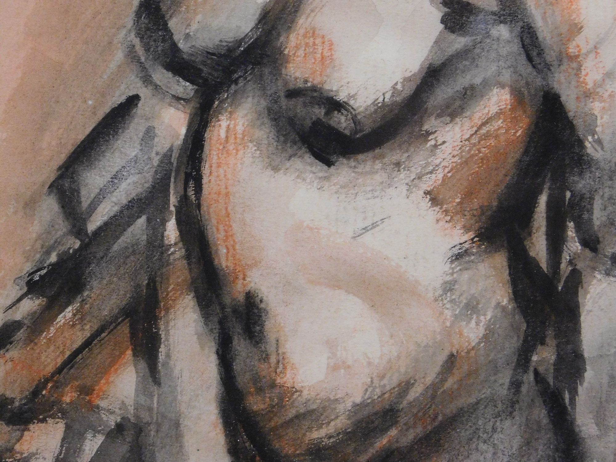 Louis Harris | African American Nude Study (1959) | MutualArt