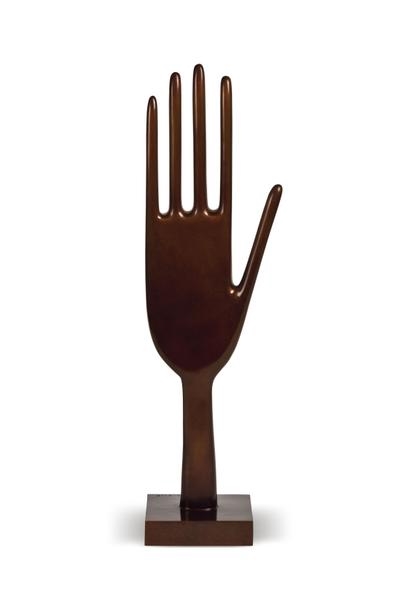 Artwork by Choi Jongtae, Hand, Made of bronze
