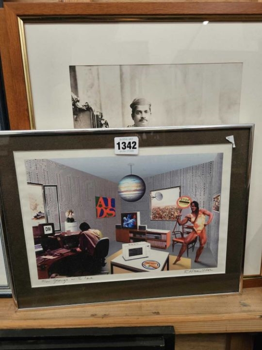 R. Hamilton | Two Indian photographs and a print after R. Hamilton ...