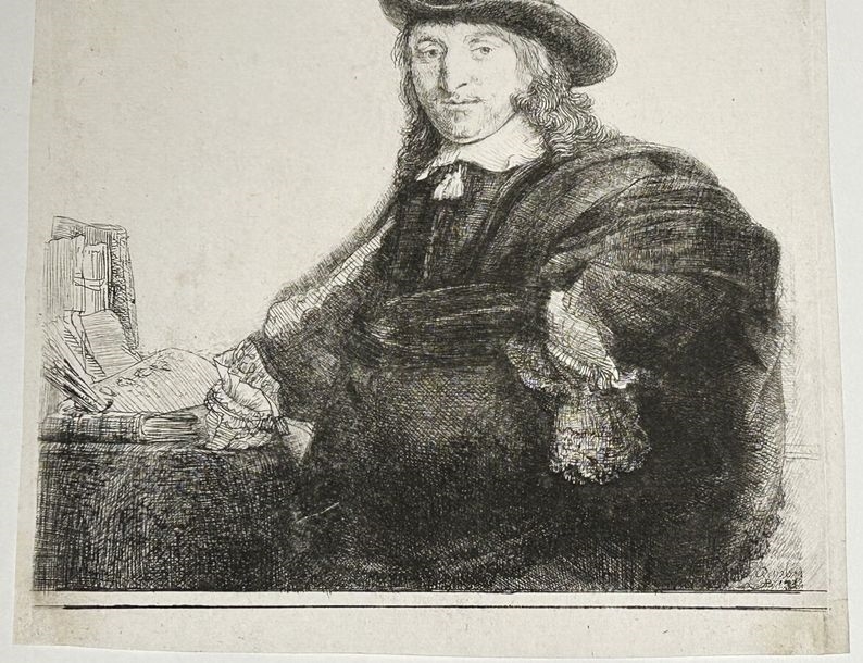 Rembrandt van Rijn | Portrait of Jan Asselijn de Crabbetjie (painter ...