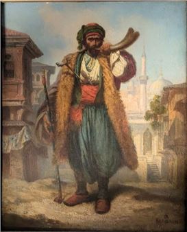 Oil on panel - Dominique Antoine Jean Baptiste Magaud