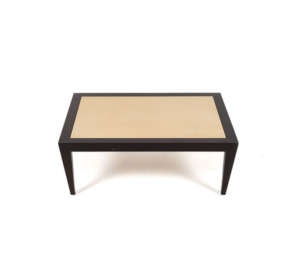 ANGELO DONGHIA LACQUERED OAK COFFEE TABLE by Angelo Donghia, Late 20th century