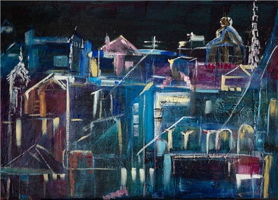 Uśpione miasto , 2024 by Lidia Sieczkowska, 2024