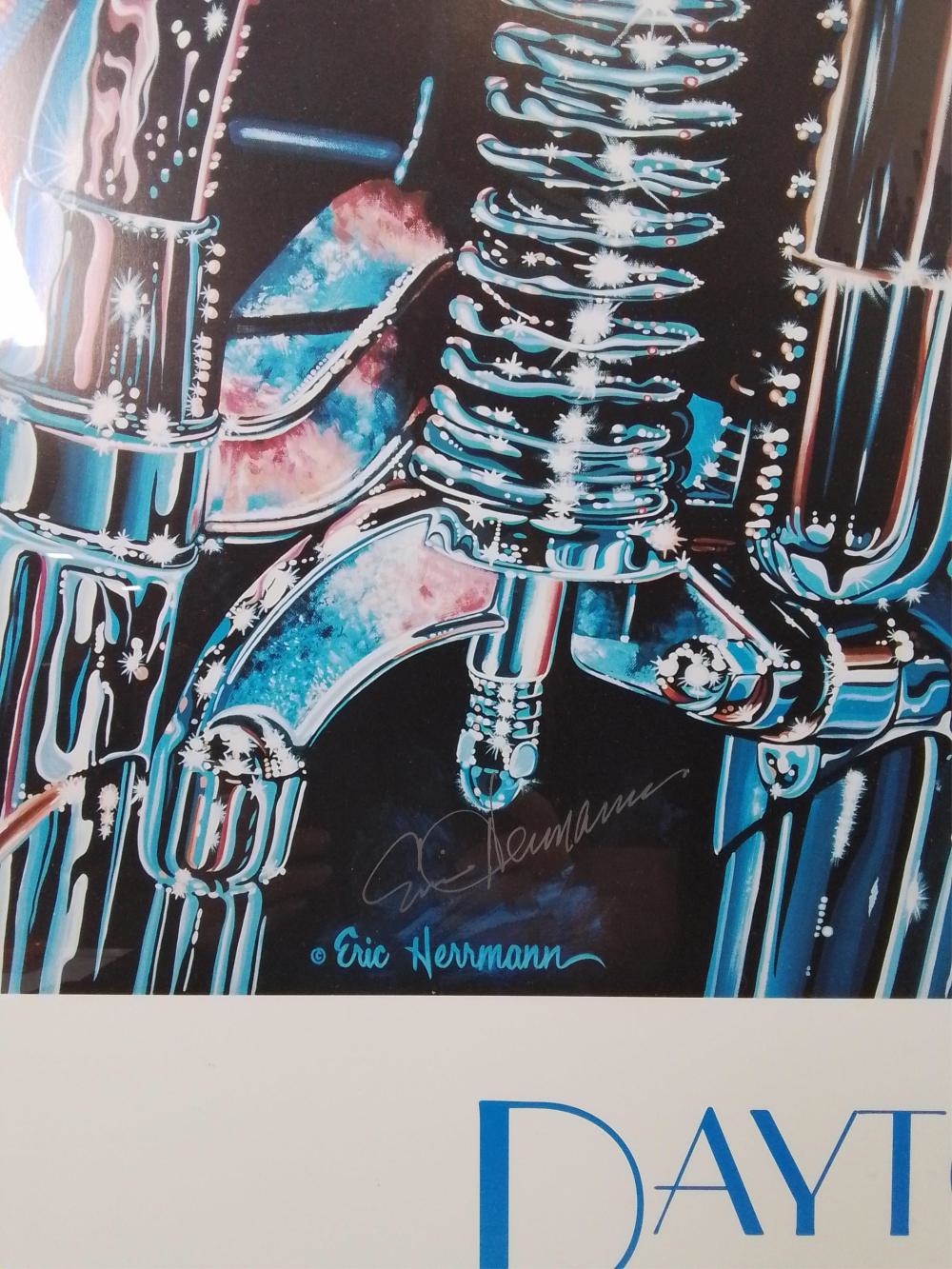 Eric Herrmann | Daytona Poster Print | MutualArt