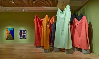 Material Worlds Review – Sculpture Made of Carpet Fluff Proves Textile Art Is Cool at Last