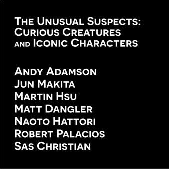The Unusual Suspects: Curious Creatures and Iconic Characters - Corey Helford Gallery