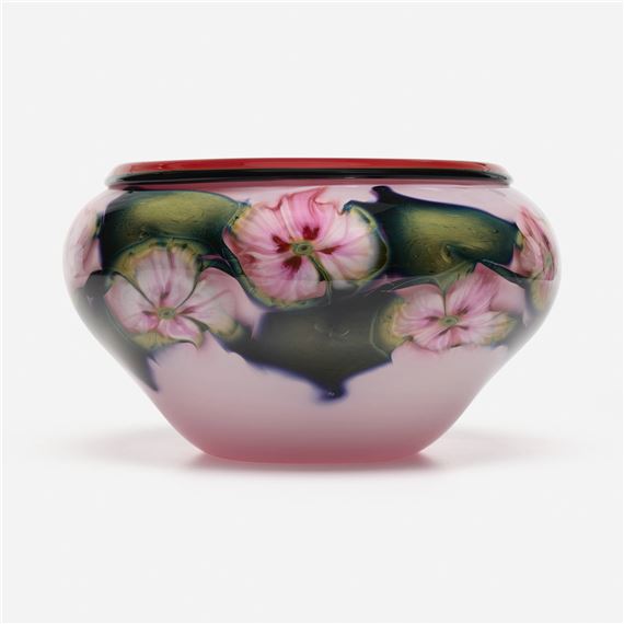 Multi-Flora vase by Charles Lotton, 2001