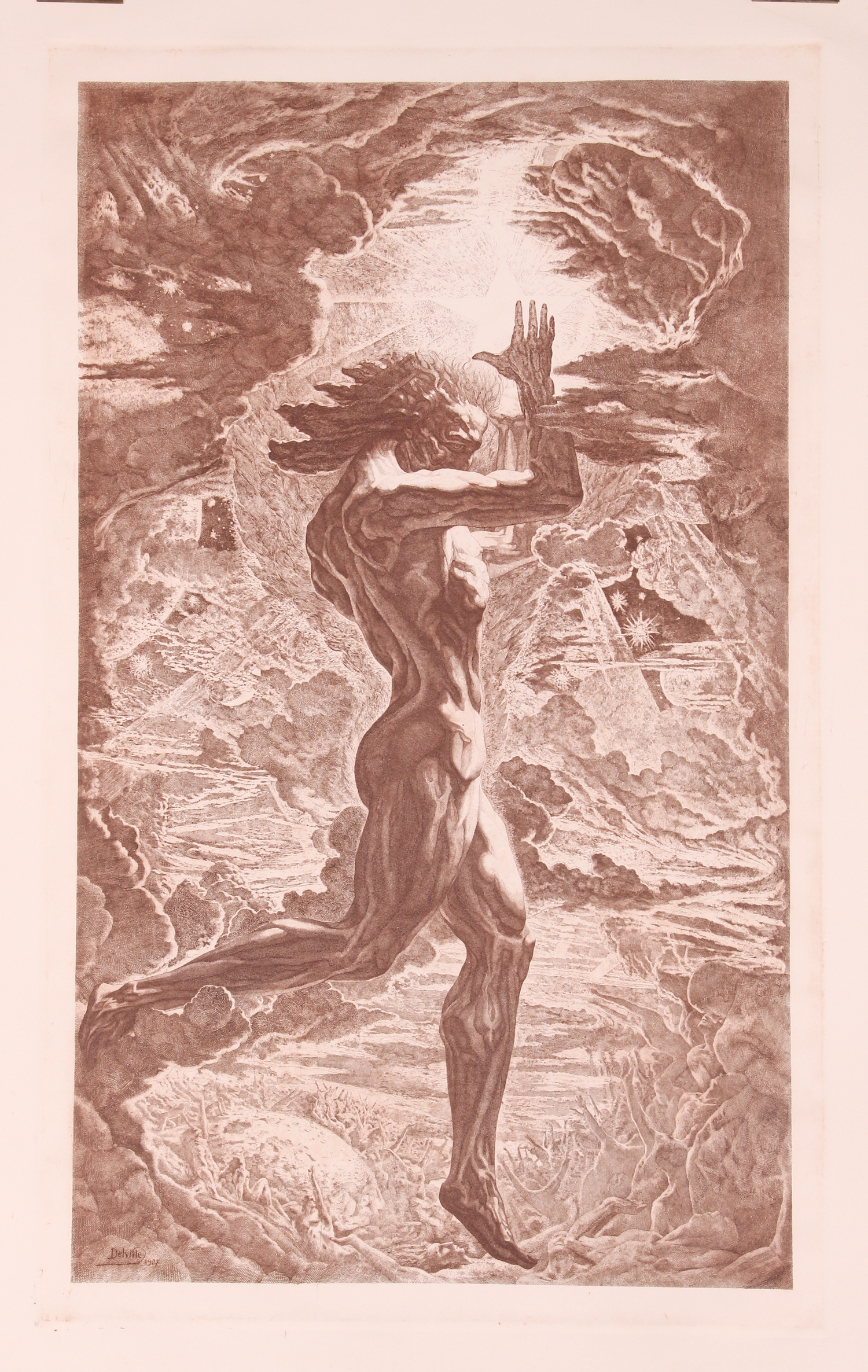 Jean Delville | Prométhée (1907) | MutualArt
