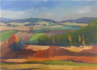 Plouged Fields Quirindi - Anne Knowles
