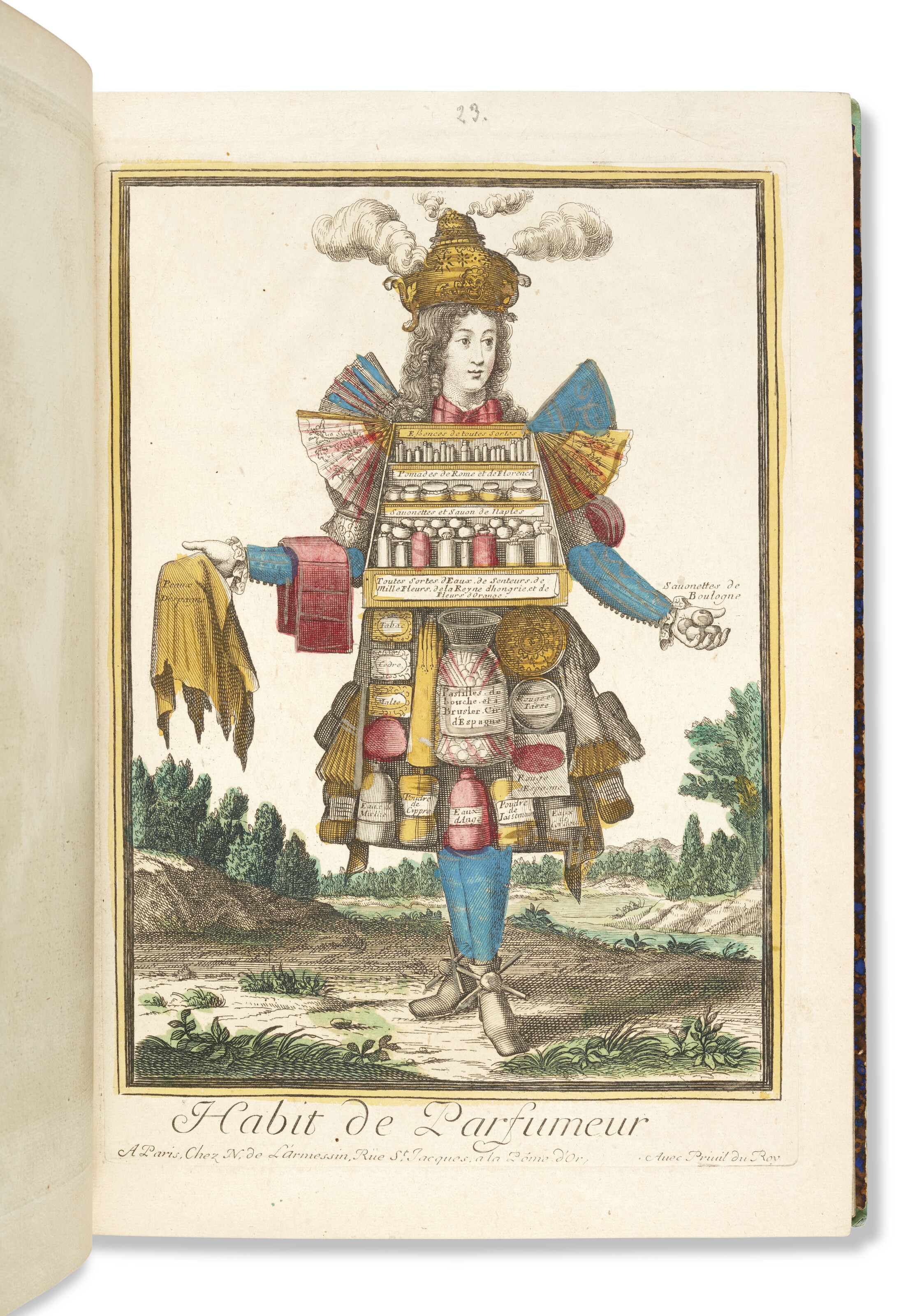 Nicolás de Larmessin II | Costumes grotesques et métiers. Paris, vers ...