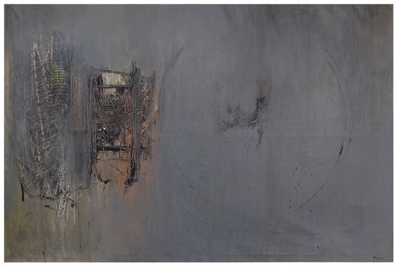 EMILIO SCANAVINO  Dentro e fuori 1961 by Emilio Scanavino, 1961