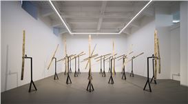 Kader Attia “Pluvialité” at mor charpentier, Paris