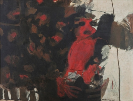 Artwork by Chittrovanu Mazumdar, Untitled, Made of Oil on canvas