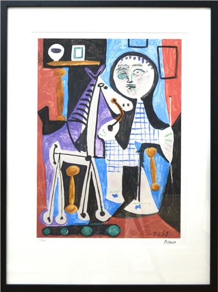 Pablo Picasso | Jeune fille | MutualArt
