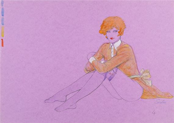 LEONE FROLLO 　MONA STREET ＆C Leone Frollo | Mona Street, 90s | MutualArt
