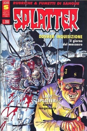 Artwork by Marco Soldi, Splatter , 1990, Made of pencil and ink on thin cardboard