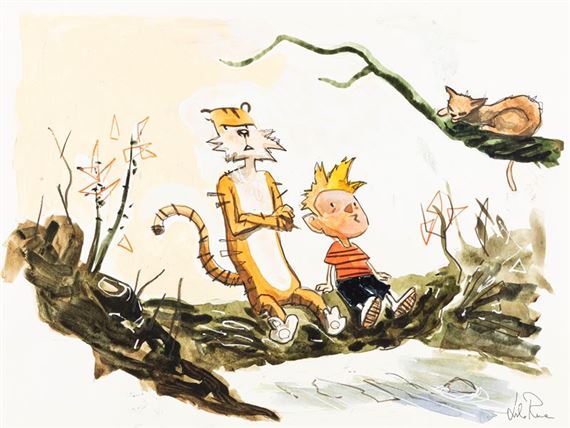 Calvin and Hobbes , 2020s by Giulio Rincione, 2020s