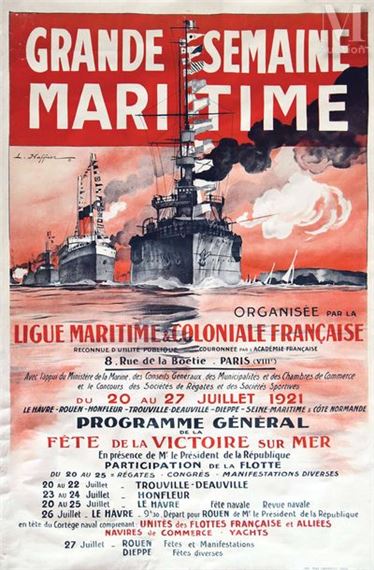 Grande Semaine Maritime & Coloniale - Lot 862 - L. Haffner