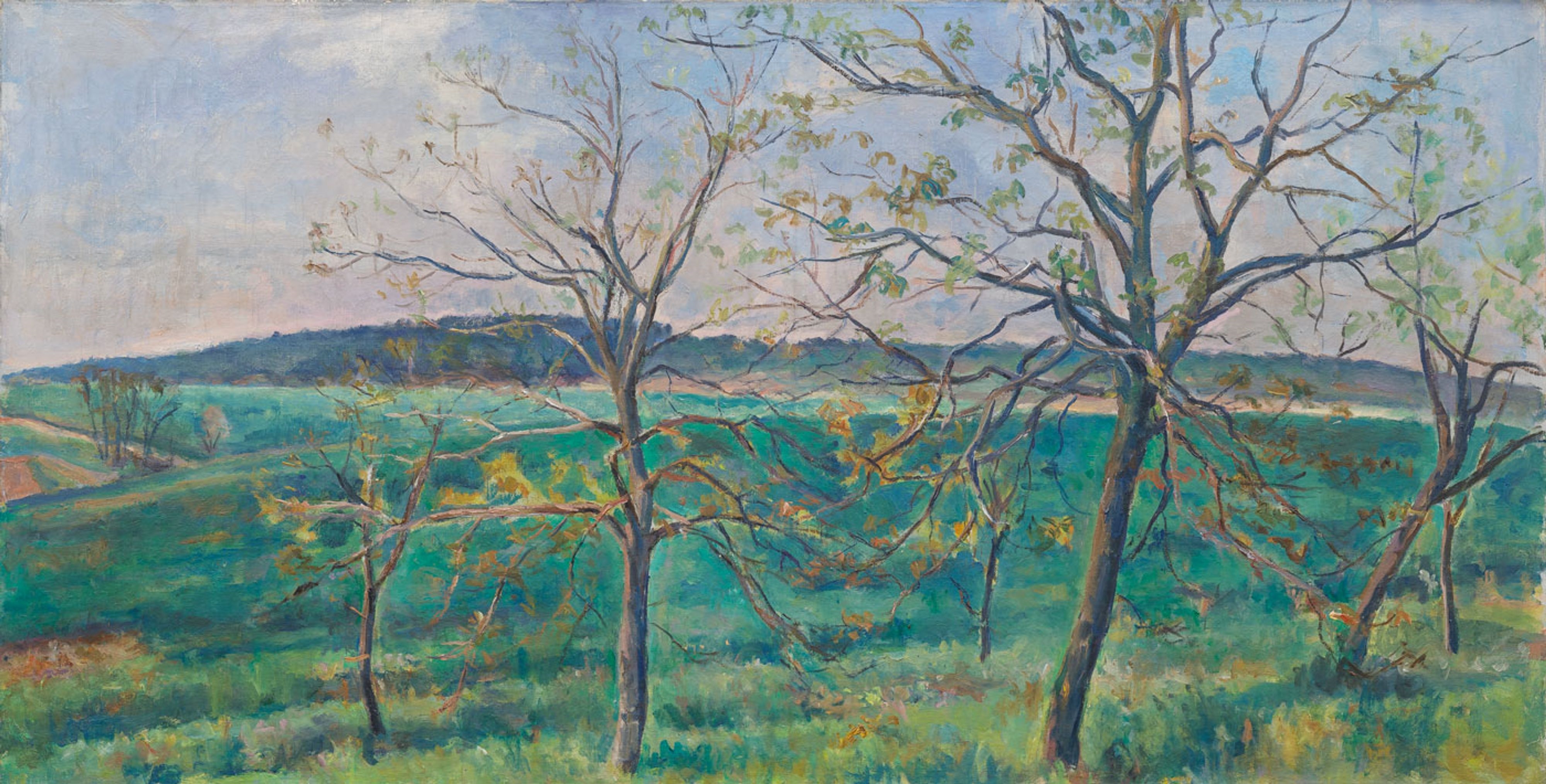 Vaclav Rabas | Sprouting Nut Trees (1954) | MutualArt