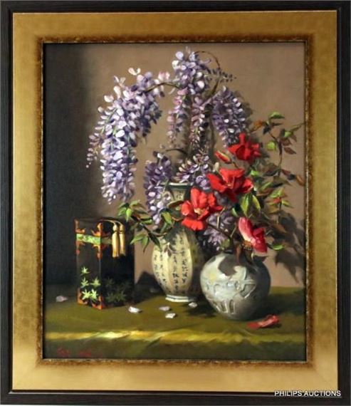 Gregory R. Smith | Wisteria and Nancy Heywood (2003) | MutualArt