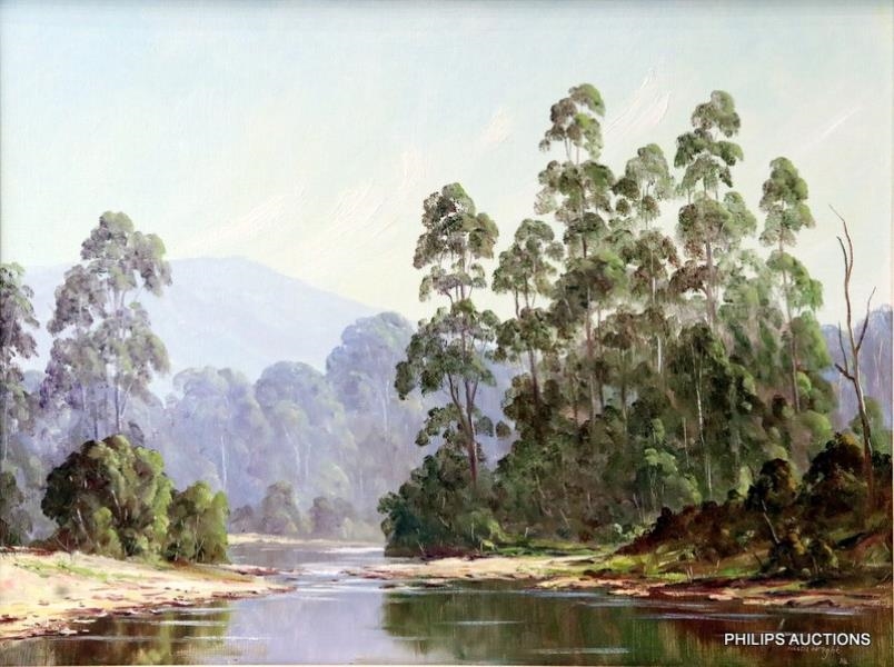 Keith Wright | Buckland River Landscape (ca. 84) | MutualArt