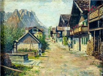 oil painting antique - Walter Thamm