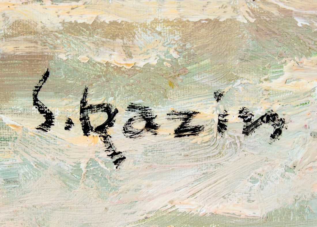 S. Razin | S Razin (NY,Korean,b 1962) oil painting | MutualArt