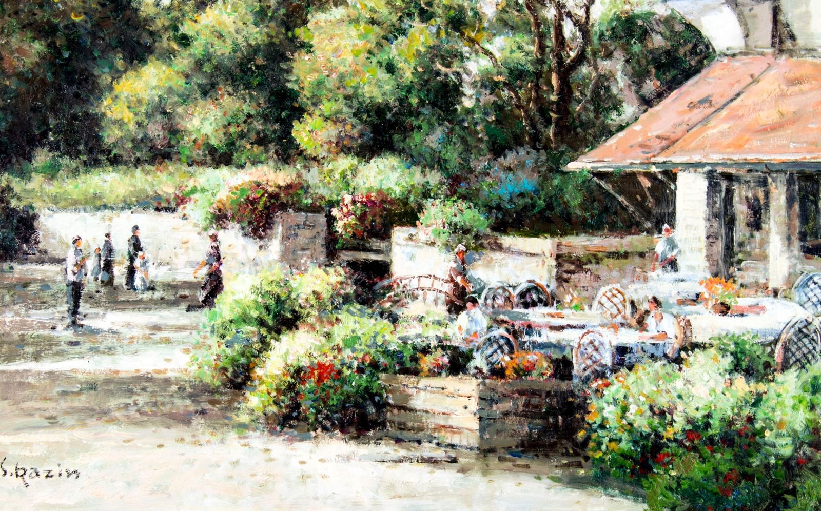 S. Razin | S Razin (NY,Korean,b 1962) oil painting | MutualArt