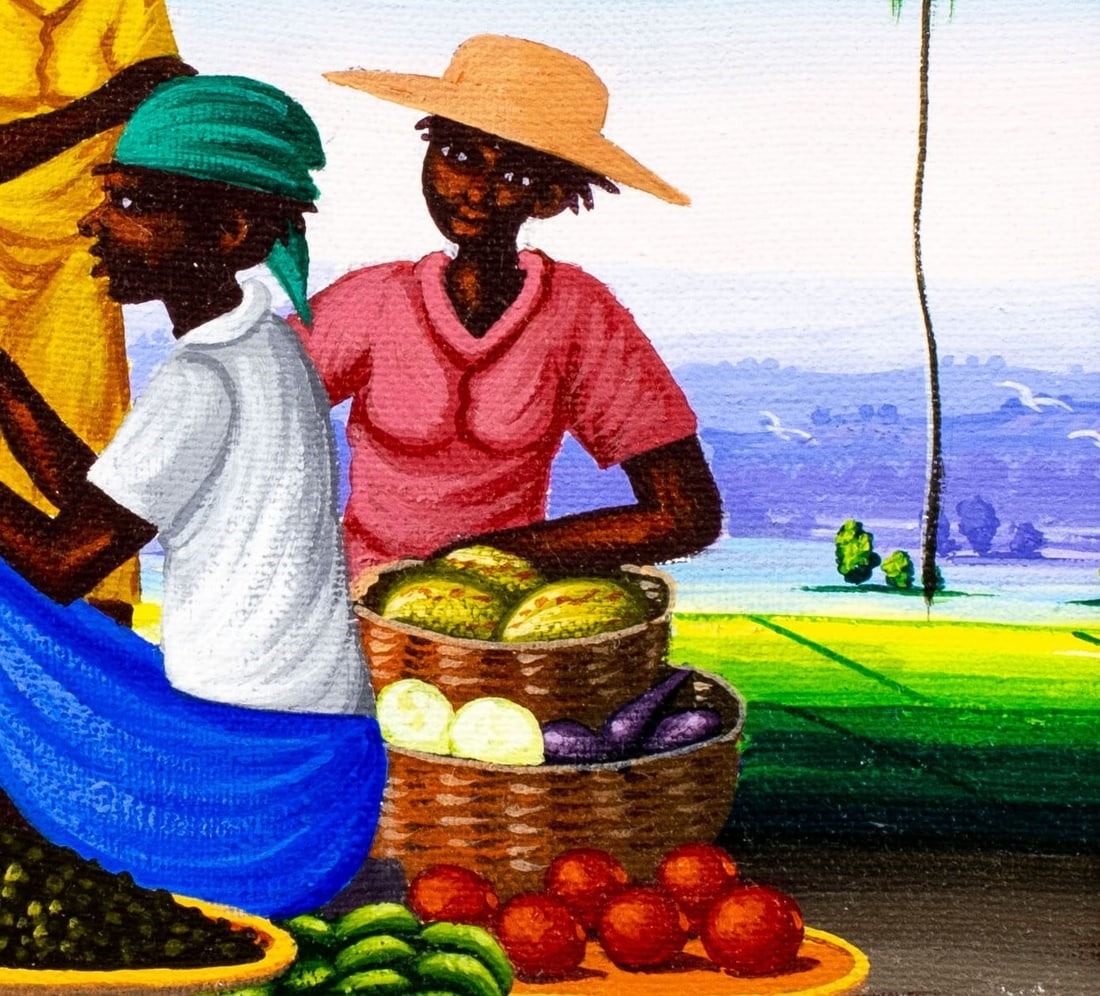 E. Constant | E Constant (Haiti,20C) oil painting | MutualArt