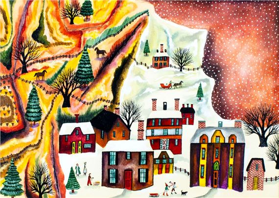 oil painting by Janet Munro