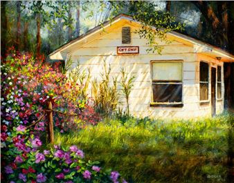 Douglas Grier (SC,b 1947) oil painting - Douglas Grier