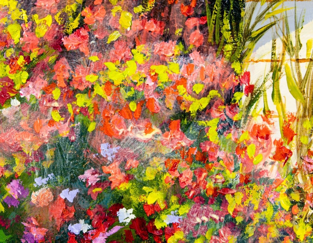 Artwork by Douglas Grier, Douglas Grier (SC,b 1947) oil painting, Made of oil on board