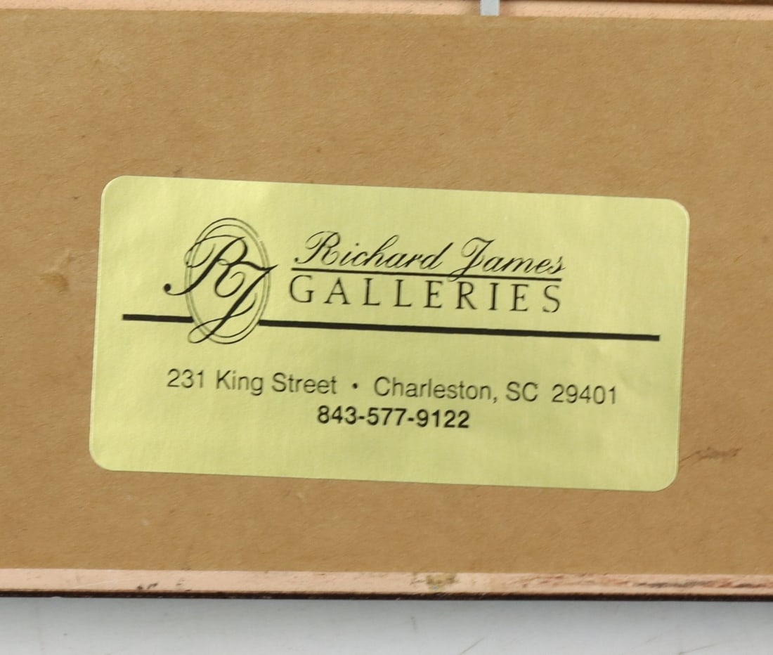 Artwork by Douglas Grier, Douglas Grier (SC,b 1947) oil painting, Made of oil on board