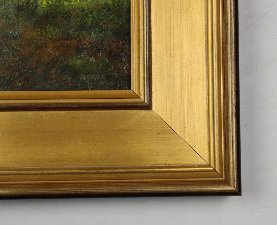 Artwork by Douglas Grier, Douglas Grier (SC,b 1947) oil painting, Made of oil on board