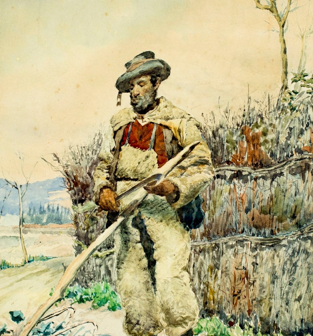 George Allen Rudd | watercolor painting antique | MutualArt