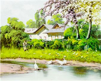 oil painting - H Leysaher