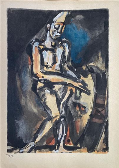 Georges Rouault | Georges Rouault (After) - Clown Musicien (1959 ...