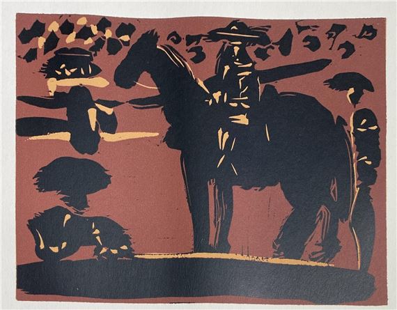 Pablo Picasso - Picador III by Pablo Picasso, 1962